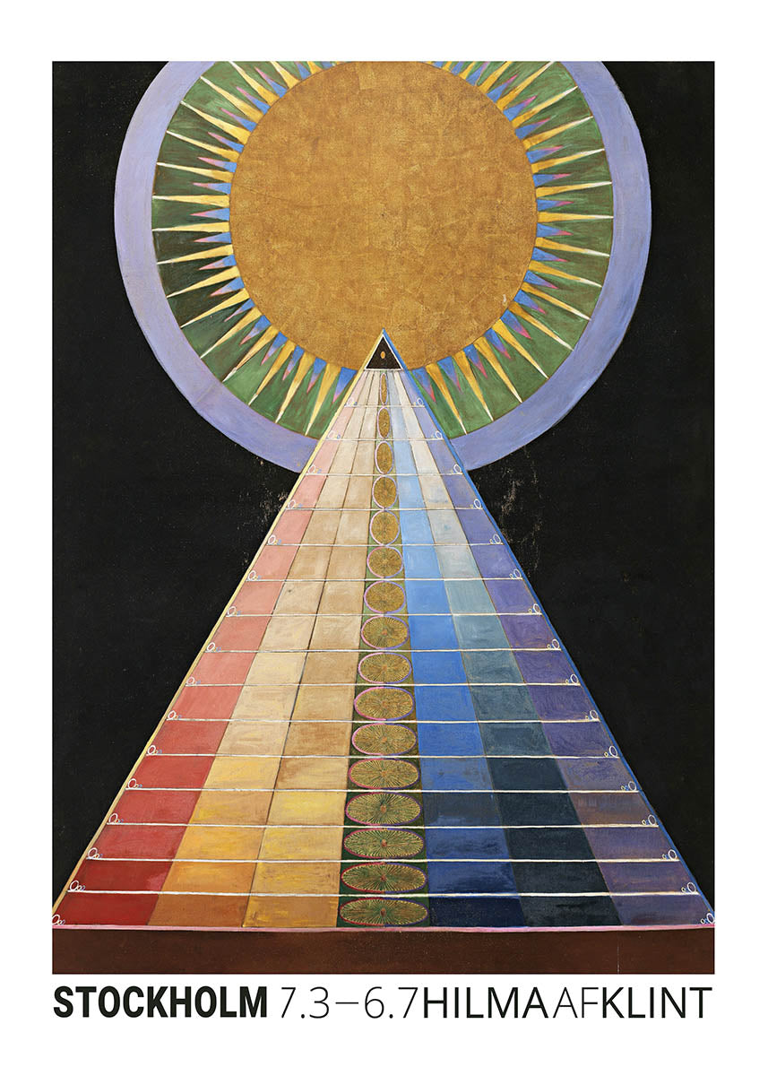 Hilma shops af Klint art poster