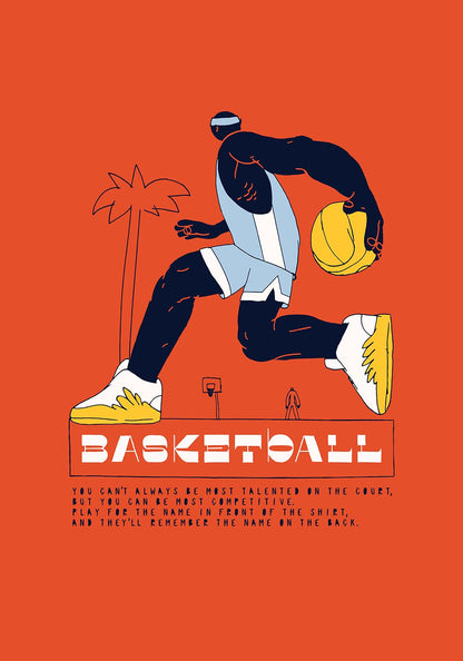 Basketball poster