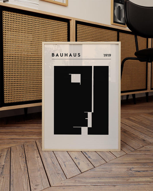 Bauhaus 1919 logo poster