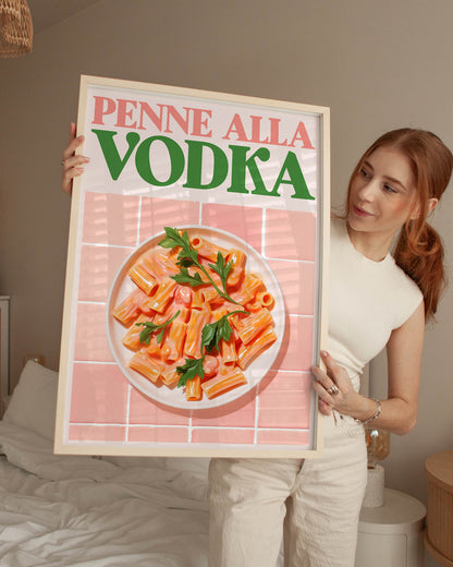 Penne alla vodka poster