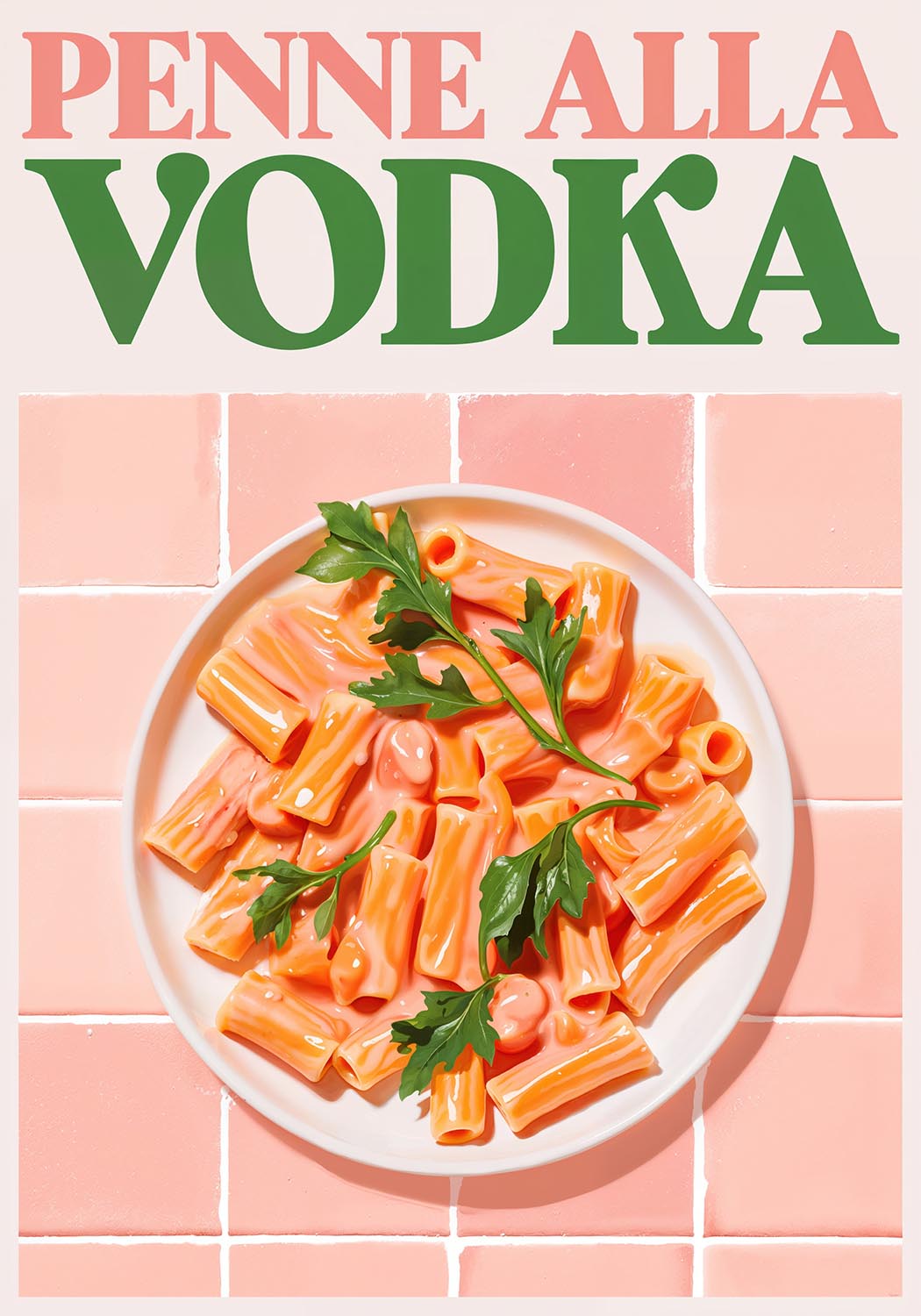 Penne alla vodka poster