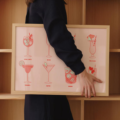 Cocktail collection poster