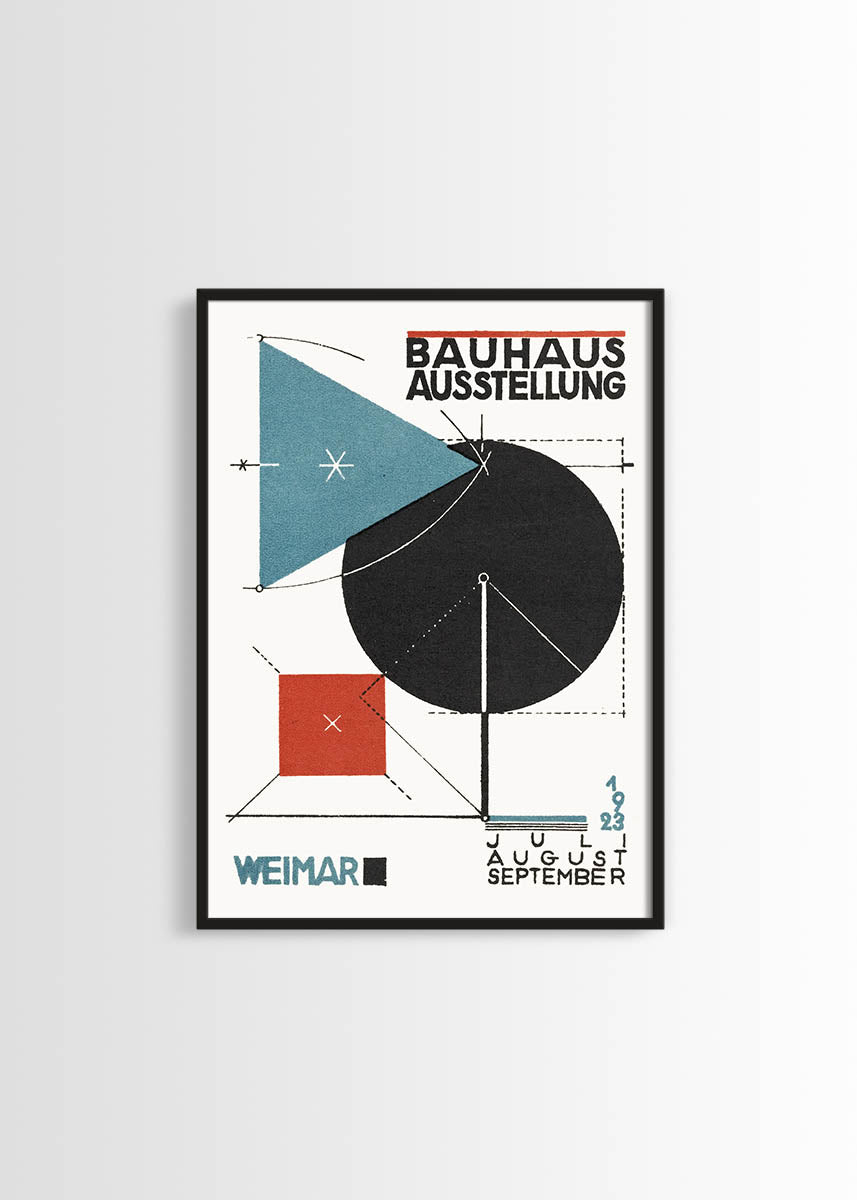 Bauhaus Ausstellung 1923 poster – Poster Wall