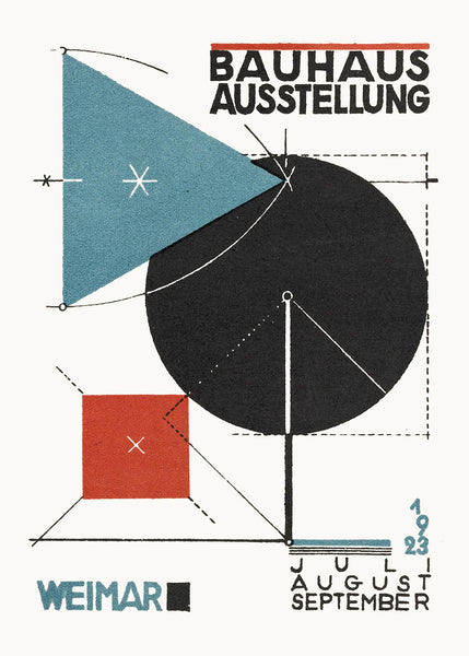 Bauhaus Ausstellung poster – Arts Social Club