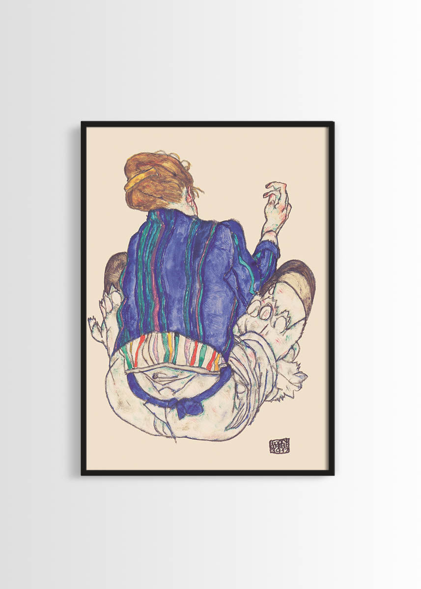 Egon Schiele poster - 30x40 cm