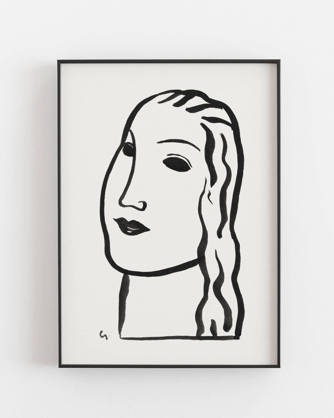 Leo Gestel - women head – Poster Wall