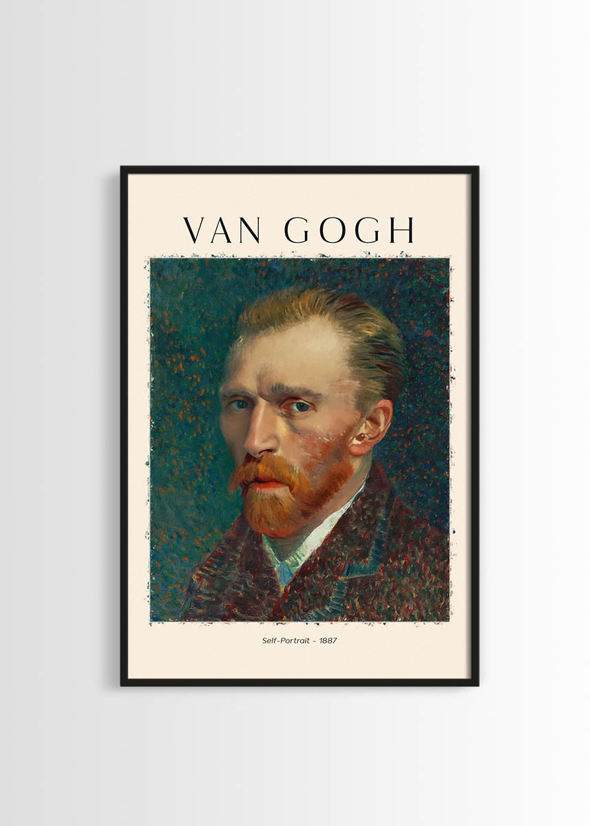 Van Gogh Self Portrait 1887 poster