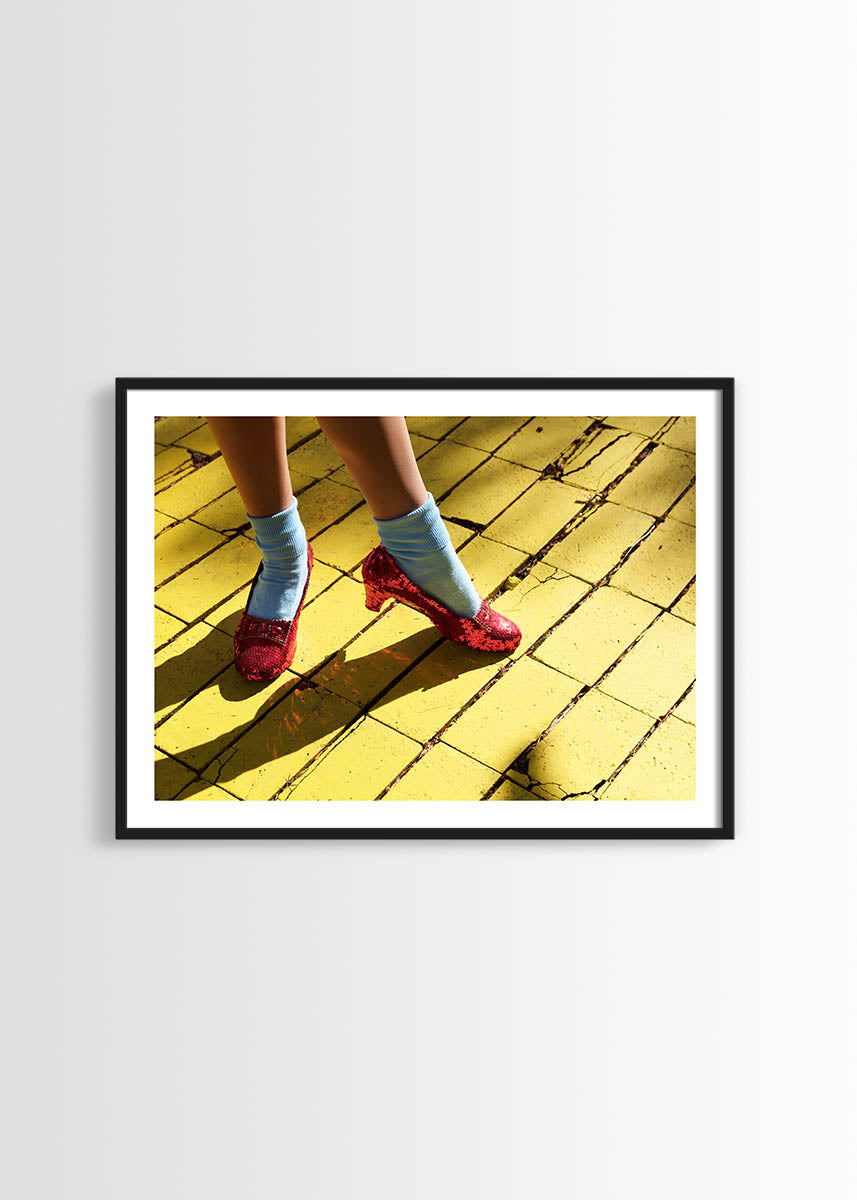 red shoes poster